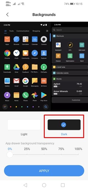 How To Get Dark Mode In Poco Launcher - 43