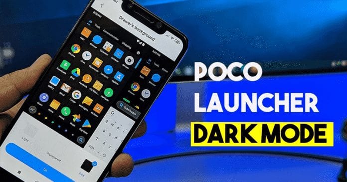 How To Get Dark Mode In Poco Launcher