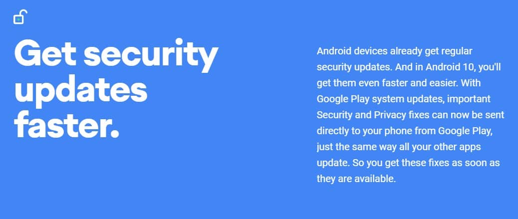 Security Updates From The Play Store