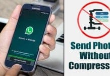 How to Send Pictures Without Compression on WhatsApp