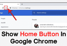 How To Show The Home Button In Google Chrome