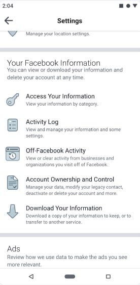 Use Facebook's New 'Off-Facebook Activity' Feature
