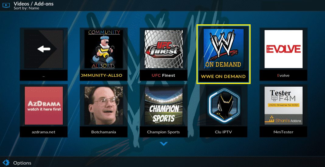 WWE On Demand