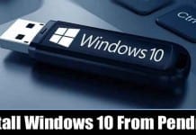 How to Install Windows 10 From Pendrive/USB