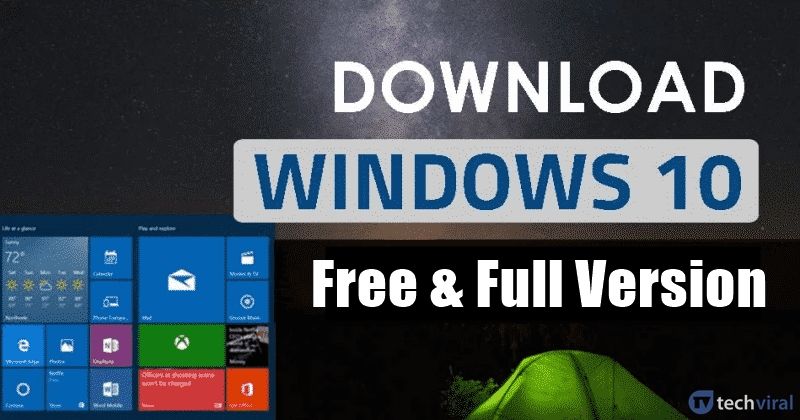 get windows 10 free download