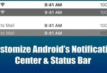 Best Android Apps To Customize Notification Center & Status Bar