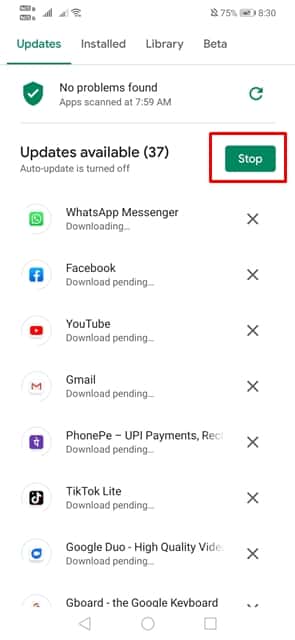 How To Fix  Download Pending Error  In Google Play Store - 65