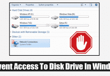 How To Prevent Access To Drives In My Computer In Windows