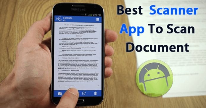 10 Best Scanner App For Android To Scan Document in 2022