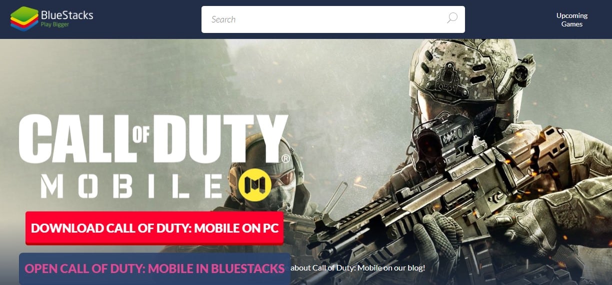 bluestacks call of duty mobile