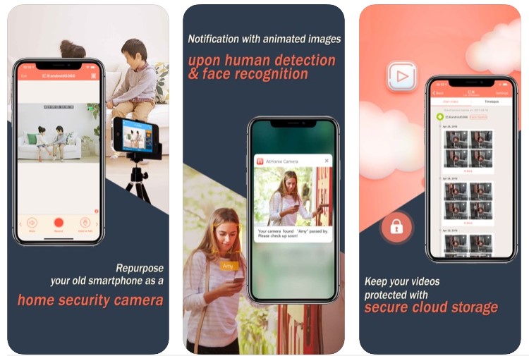 athome camera security iphone