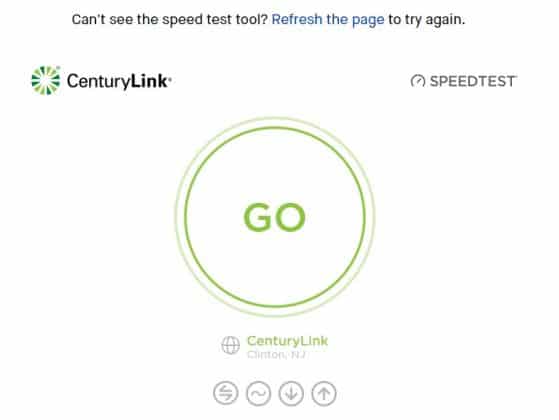 centurylink wifi speed test