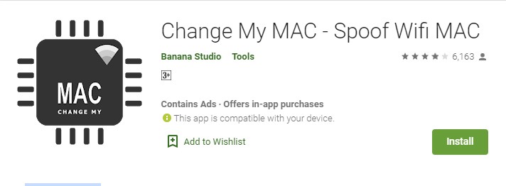 Install Change My MAC
