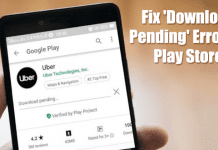 How To Fix 'Download Pending' Error On Google Play Store