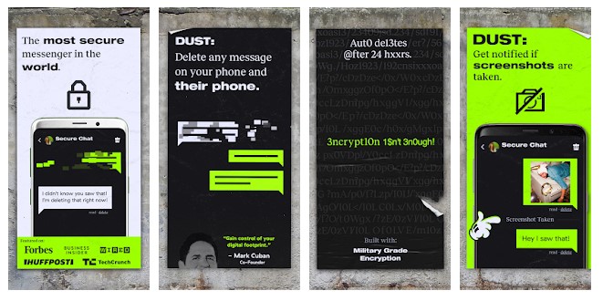 Dust - Private Messenger Apk Download for Android- Latest version 6.5.9- com.radicalapps.cyberdust