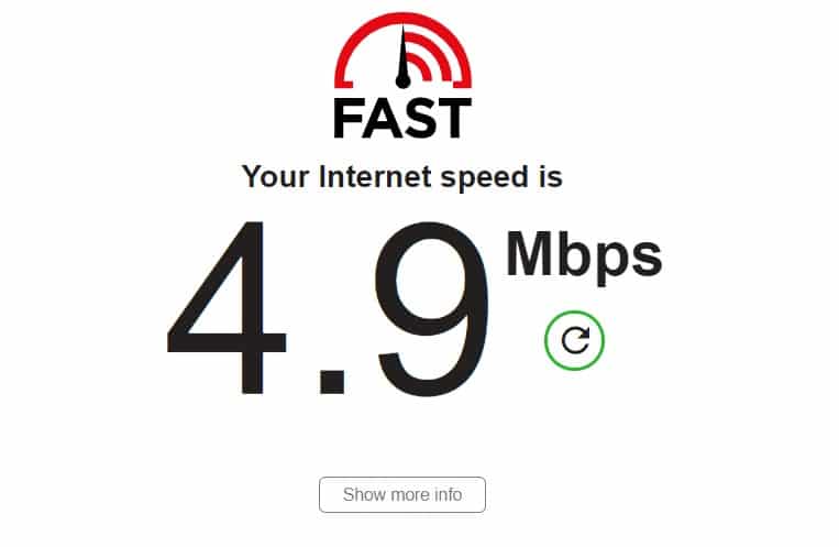 internet speed test netflix