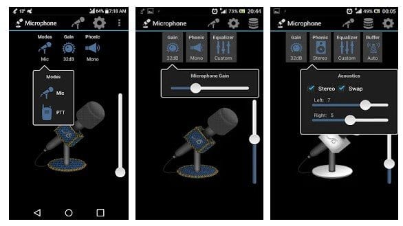 how to use android as microphone for pc