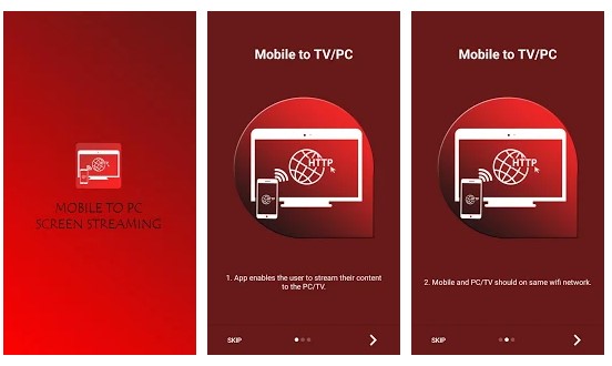 Mobile to PC Screen Mirroring Sharing