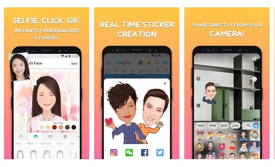 MojiPop-best-cartoon-avatar-maker-app-for-android-2021