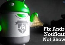 How To Fix Android Notification Not Showing Up Problem