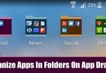 How To Organize Apps In Folders On Android's App Drawer