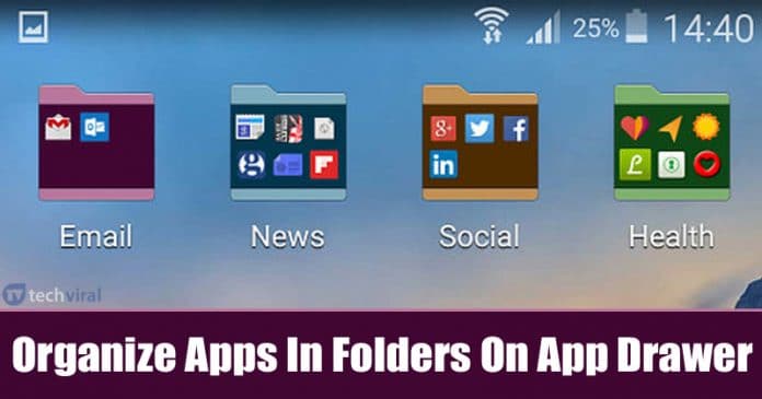 How To Organize Apps In Folders On Android s App Drawer - 52