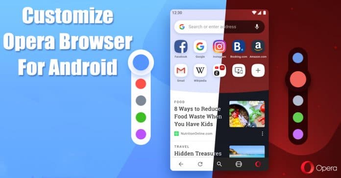 How To Customize The Opera Browser For Android