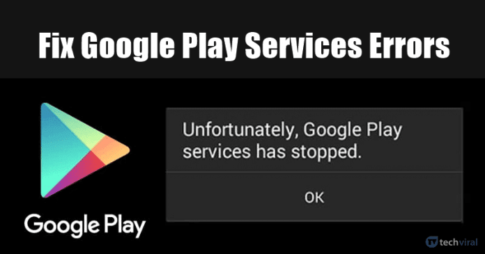 Fix Google Play Services Errors