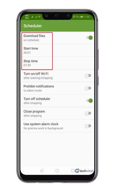 How To Schedule Downloads On Android - 38