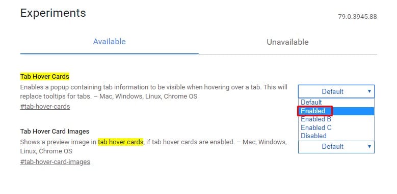 How To Enable New  Tab Hover Cards  Feature On Google Chrome - 32