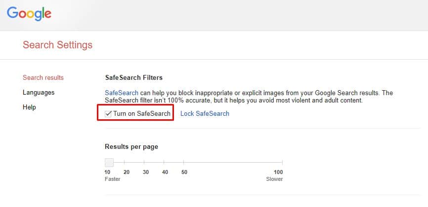 How to Turn on Google SafeSearch For PC - 87