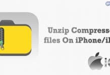 How to Unzip Compressed Files On the iOS
