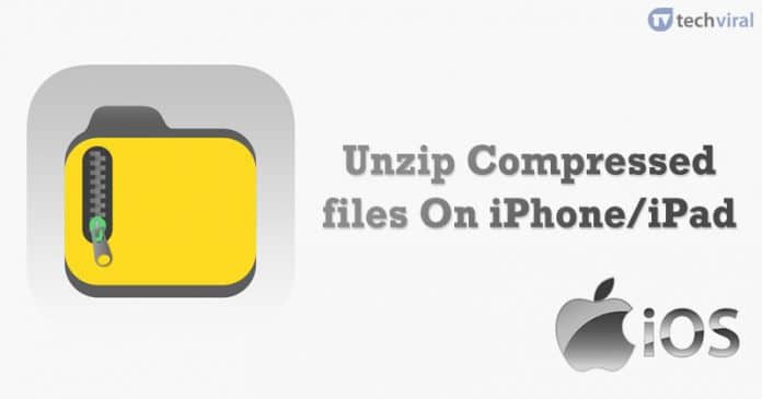5 Best Apps to Unzip Compressed files On the iPhone/iPad