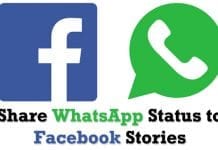 How to Share WhatsApp Status to Facebook Stories