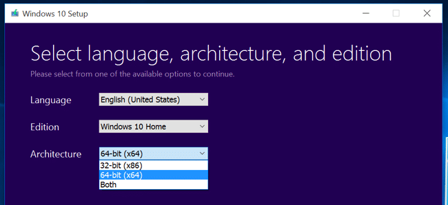 Αρχιτεκτονική των Windows 10