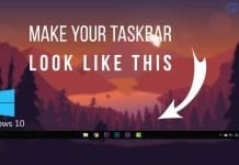 How to Center the Taskbar Icons in Windows 10