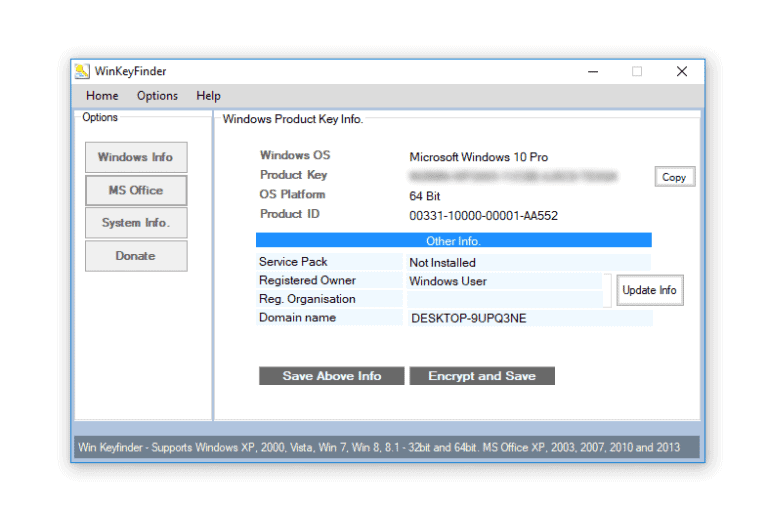 find office 2013 product key registry windows 10