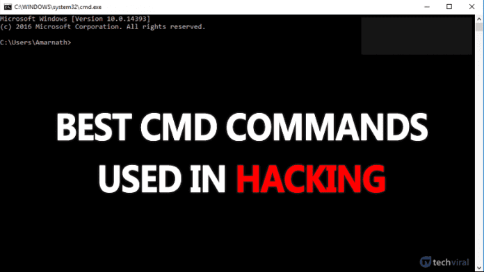 a legjobb CMD-parancsok, amelyeket hackeléshez használnak