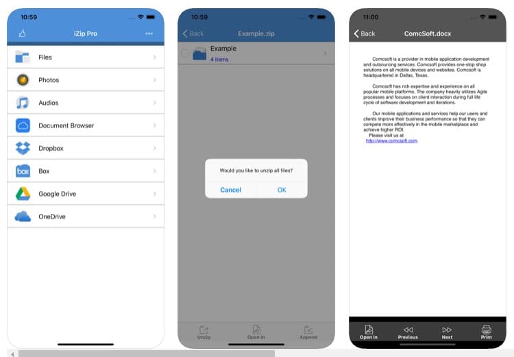 How to Unzip Compressed Files On the iPhone iPad  5 Best Apps  - 9