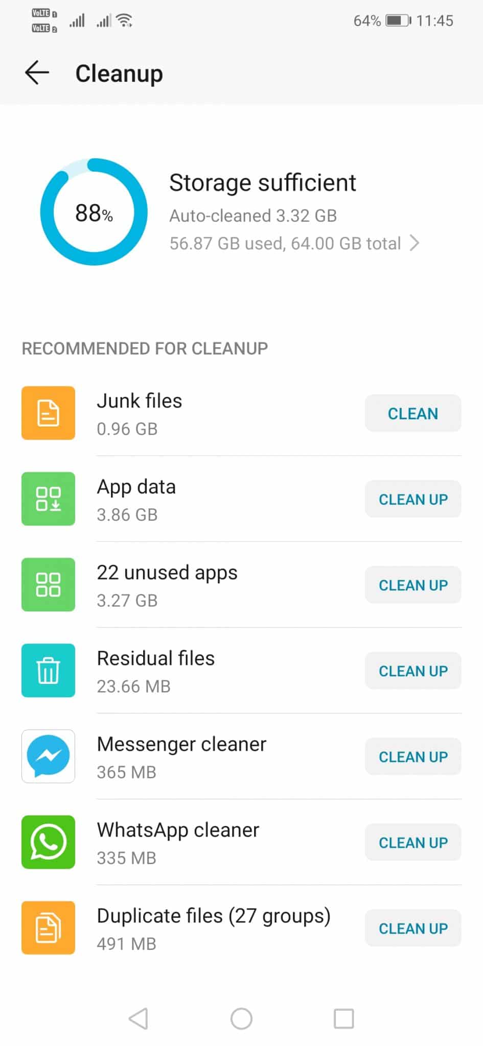 Clearing all Cached data