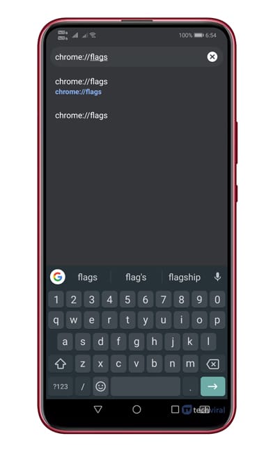 Type in 'Chrome://flags'