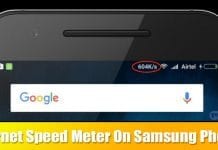 How To Display Internet Speed On Status Bar In Samsung Phones