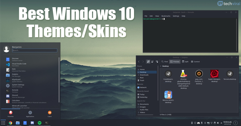 how to make your own full windows 10 theme