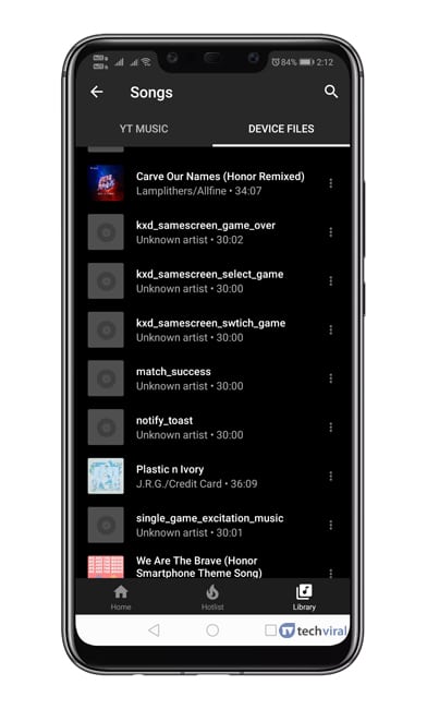 How To Play Local Audio Files On YouTube Music On Android - 50