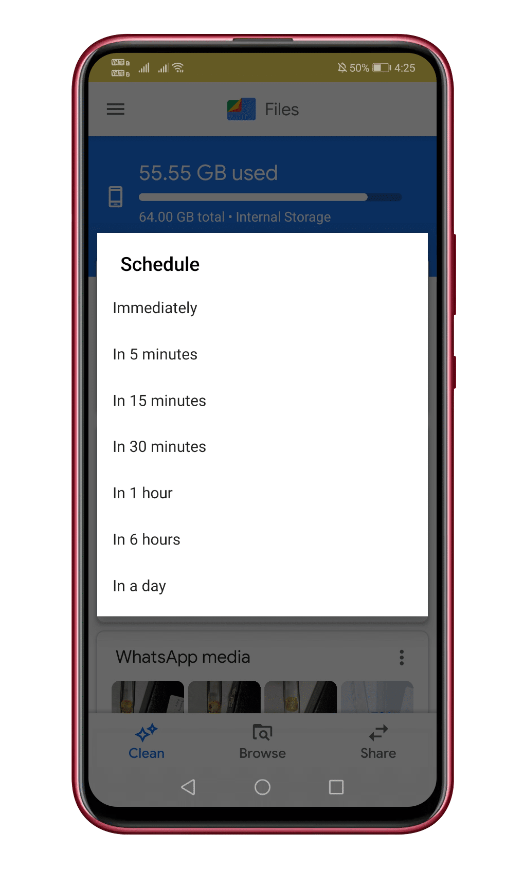 Schedule Bouncer to revoke the permission automatically