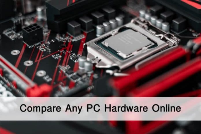 Compare Any PC Hardware Online