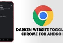 How To Add the Darken Website Toggle In Chrome For Android