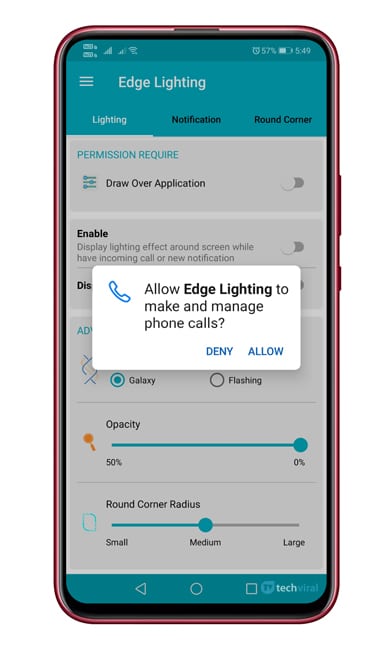 How To Get Edge Lighting Feature on any Android Device - 9