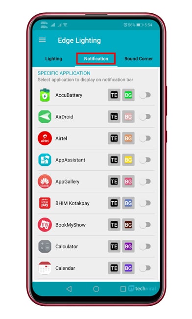 How To Get Edge Lighting Feature on any Android Device - 87