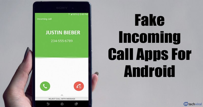 best fake call app